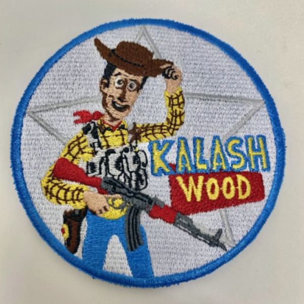 KALASHWOOD "WOODY" EMBROIDERED PATCH